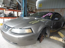 2002 FORD MUSTANG BASE BROWN CPE 3.8L MT F19058
